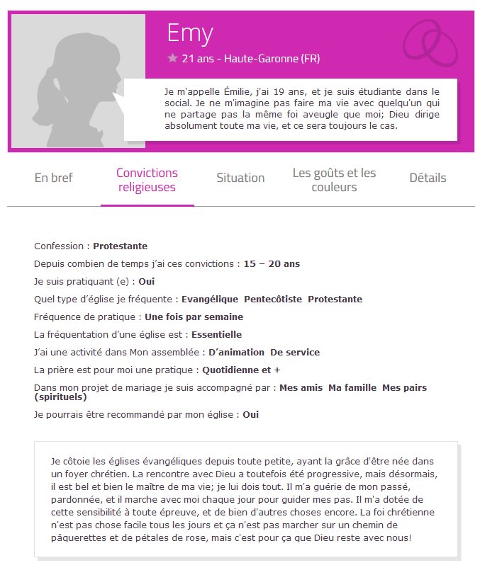 Apercu Profil - Jetunoo