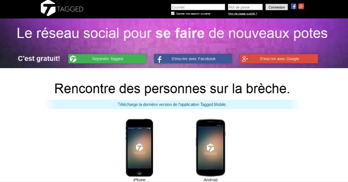 site de rencontre tagged.fr