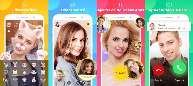 LiveChat App - Apercu Interface