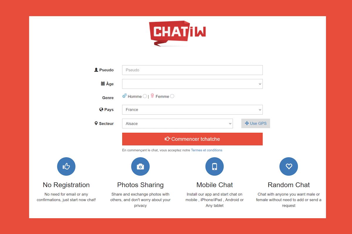 Chatiw : Mon avis et test complet du chat gratuit