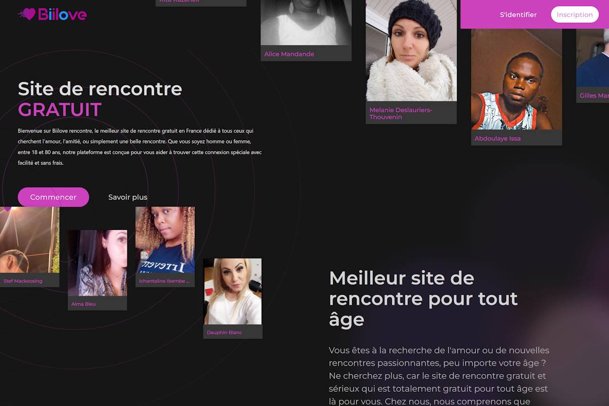 Avis Biilove : Nouveau site de rencontre gratuit en France