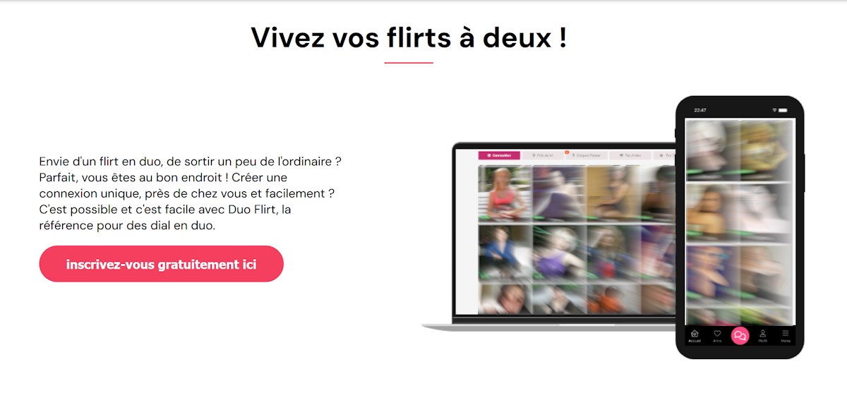 duoflirt.com apercu interface