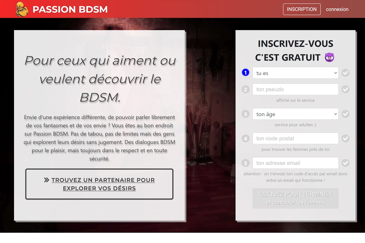 PassionBDSM.com : Avis sur le site de rencontre