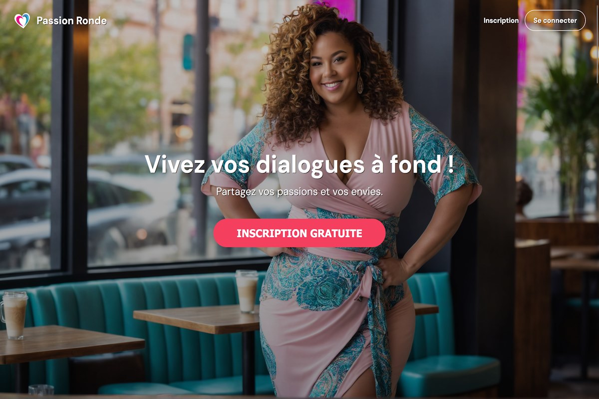 Passionronde.com Avis : Dialogue avec de belles femmes rondes