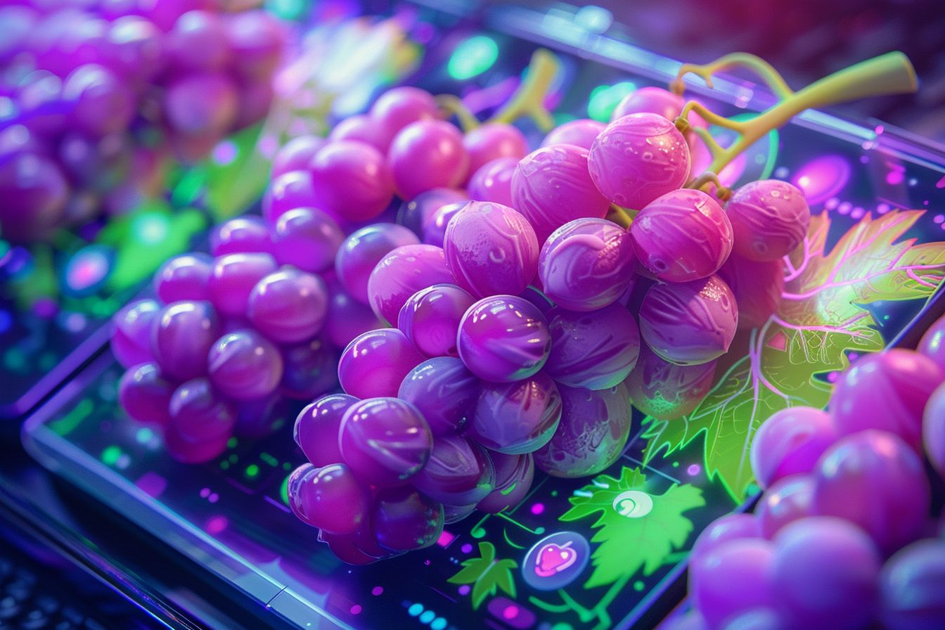 Que signifie le raisin sur l&rsquo;application Fruitz ?