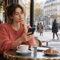 Une personne découvre Facebook Rencontre depuis son téléphone