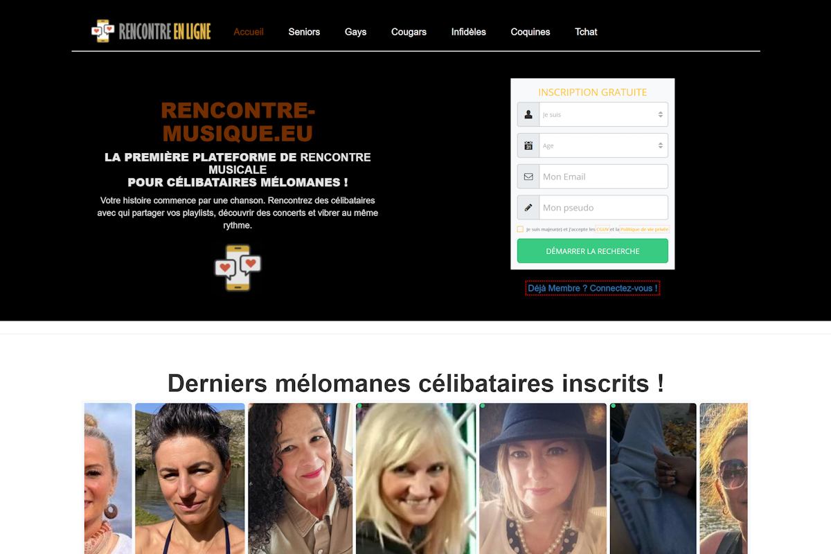 Rencontre-musique.eu Avis : Le site pour trouver l&rsquo;amour en rythmes (Test 2026)