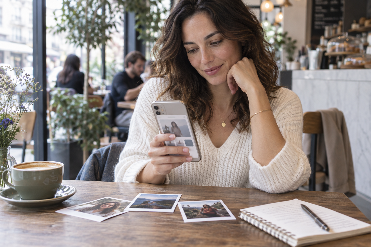 Création d’un profil sur une application de rencontre de type Hinge