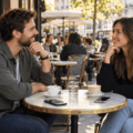 Premier rendez-vous occasionnel dans un café public